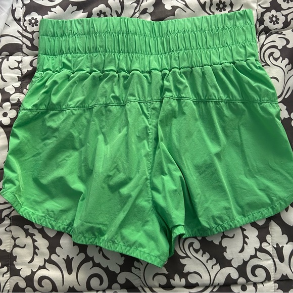 JoyLab Bright Green Lined Athletic Shorts Small Running Exercise Active Workout - Picture 5 of 6